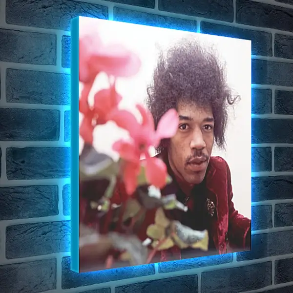 Лайтбокс световая панель - Джими Хендрикс. Jimi Hendrix Лайтбокс световая панель - Джими Хендрикс. Jimi Hendrix