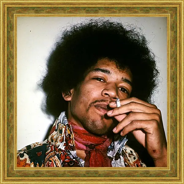 Картина в раме - Джими Хендрикс. Jimi Hendrix Картина в раме - Джими Хендрикс. Jimi Hendrix