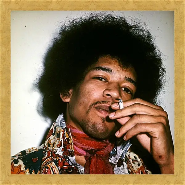 Картина в раме - Джими Хендрикс. Jimi Hendrix Картина в раме - Джими Хендрикс. Jimi Hendrix