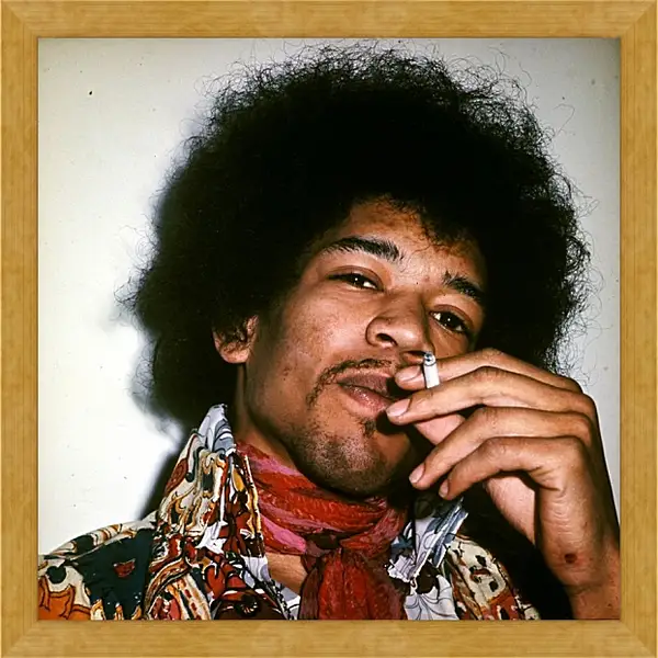 Картина в раме - Джими Хендрикс. Jimi Hendrix Картина в раме - Джими Хендрикс. Jimi Hendrix