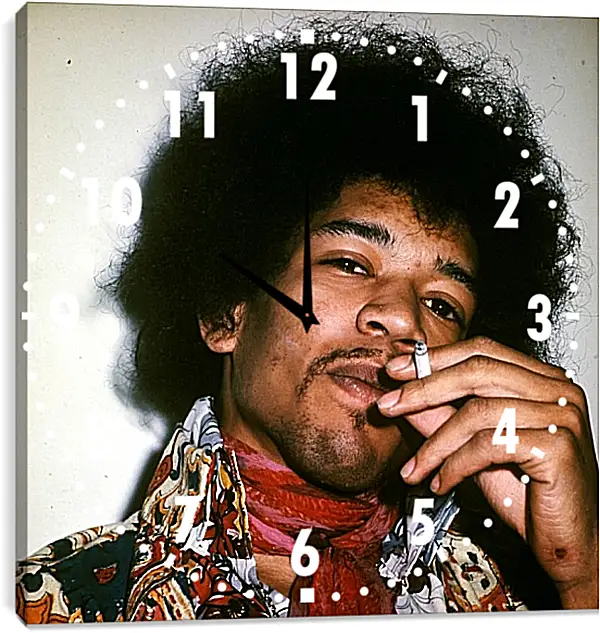 Часы картина - Джими Хендрикс. Jimi Hendrix Часы картина - Джими Хендрикс. Jimi Hendrix