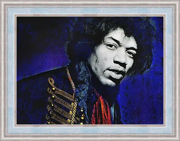 Картина в раме - Джими Хендрикс. Jimi Hendrix Картина в раме - Джими Хендрикс. Jimi Hendrix