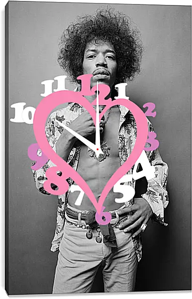 Часы картина - Джими Хендрикс. Jimi Hendrix Часы картина - Джими Хендрикс. Jimi Hendrix