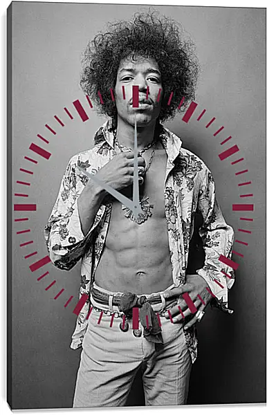 Часы картина - Джими Хендрикс. Jimi Hendrix Часы картина - Джими Хендрикс. Jimi Hendrix