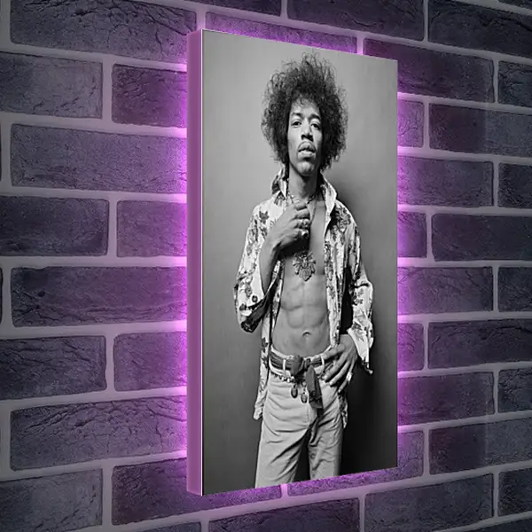 Лайтбокс световая панель - Джими Хендрикс. Jimi Hendrix Лайтбокс световая панель - Джими Хендрикс. Jimi Hendrix