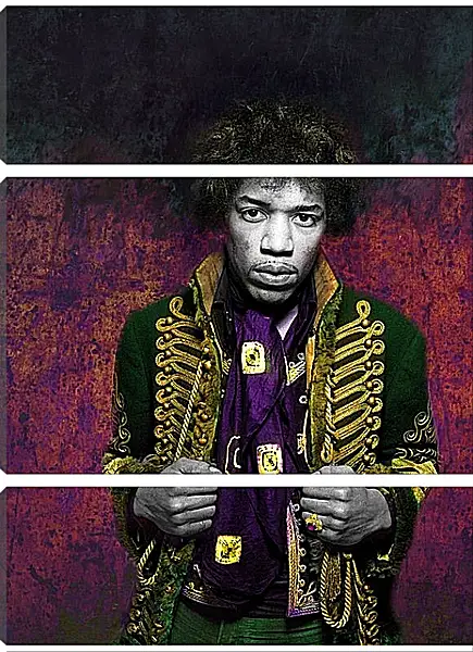 Модульная картина - Джими Хендрикс. Jimi Hendrix Модульная картина - Джими Хендрикс. Jimi Hendrix