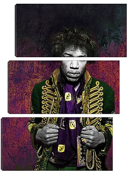 Модульная картина - Джими Хендрикс. Jimi Hendrix Модульная картина - Джими Хендрикс. Jimi Hendrix