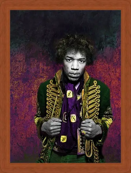 Картина в раме - Джими Хендрикс. Jimi Hendrix Картина в раме - Джими Хендрикс. Jimi Hendrix