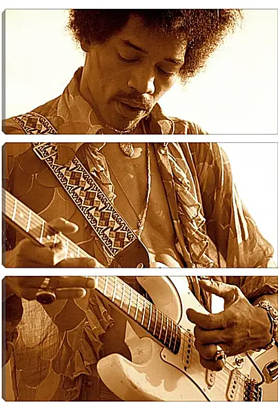 Модульная картина - Джими Хендрикс. Jimi Hendrix Модульная картина - Джими Хендрикс. Jimi Hendrix