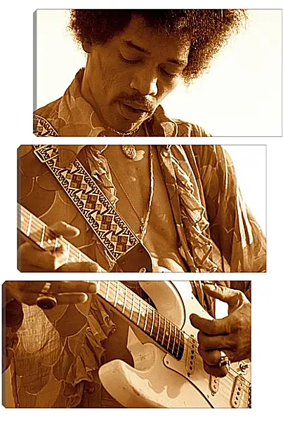 Модульная картина - Джими Хендрикс. Jimi Hendrix Модульная картина - Джими Хендрикс. Jimi Hendrix