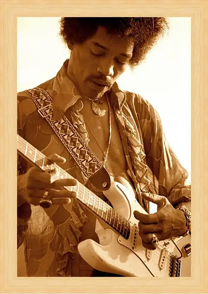 Картина в раме - Джими Хендрикс. Jimi Hendrix Картина в раме - Джими Хендрикс. Jimi Hendrix