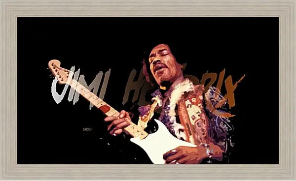 Картина в раме - Джими Хендрикс. Jimi Hendrix Картина в раме - Джими Хендрикс. Jimi Hendrix