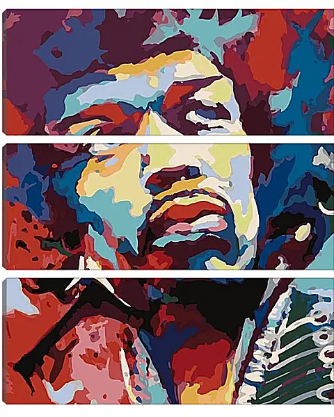 Модульная картина - Джими Хендрикс. Jimi Hendrix Модульная картина - Джими Хендрикс. Jimi Hendrix
