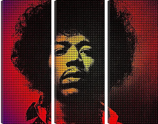 Модульная картина - Джими Хендрикс. Jimi Hendrix Модульная картина - Джими Хендрикс. Jimi Hendrix
