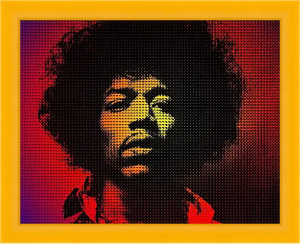 Картина в раме - Джими Хендрикс. Jimi Hendrix Картина в раме - Джими Хендрикс. Jimi Hendrix