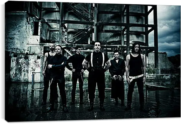 Постер на подрамнике - Rammstein (Рамштайн) Постер на подрамнике - Rammstein (Рамштайн)
