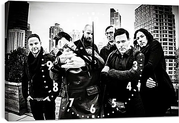 Часы картина - Rammstein (Рамштайн) Часы картина - Rammstein (Рамштайн)