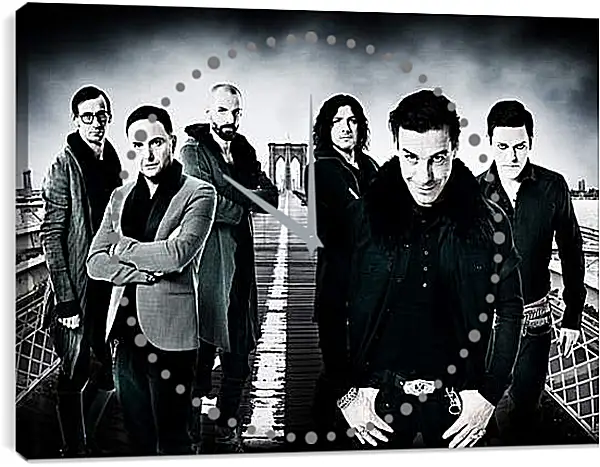 Часы картина - Rammstein (Рамштайн) Часы картина - Rammstein (Рамштайн)