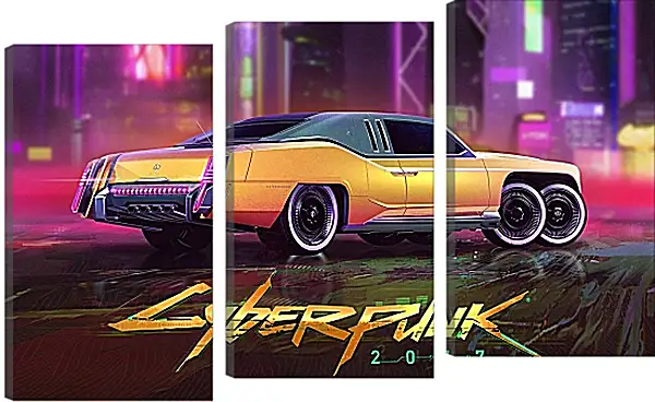 Модульная картина - Cyberpunk 2077 Модульная картина - Cyberpunk 2077