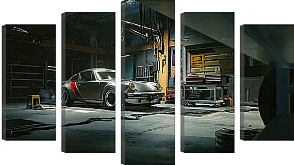 Модульная картина - Cyberpunk 2077 Модульная картина - Cyberpunk 2077