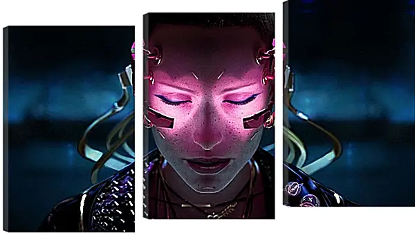 Модульная картина - Cyberpunk 2077 Модульная картина - Cyberpunk 2077