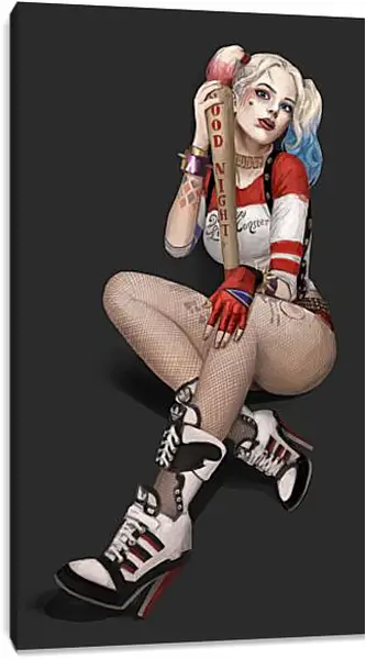 Постер на подрамнике - Харли Квинн (Harley Quinn) Постер на подрамнике - Харли Квинн (Harley Quinn)