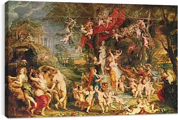 Постер на подрамнике - Праздник Венеры Постер на подрамнике - Праздник Венеры