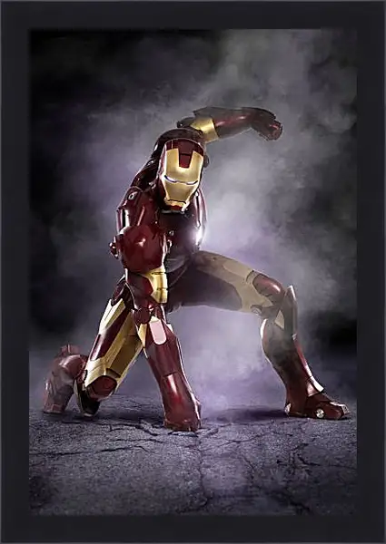 Картина в раме - Железный человек. Iron Man Картина в раме - Железный человек. Iron Man