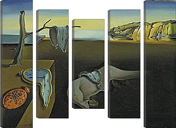 Модульная картина - The Persistence of Memory Модульная картина - The Persistence of Memory