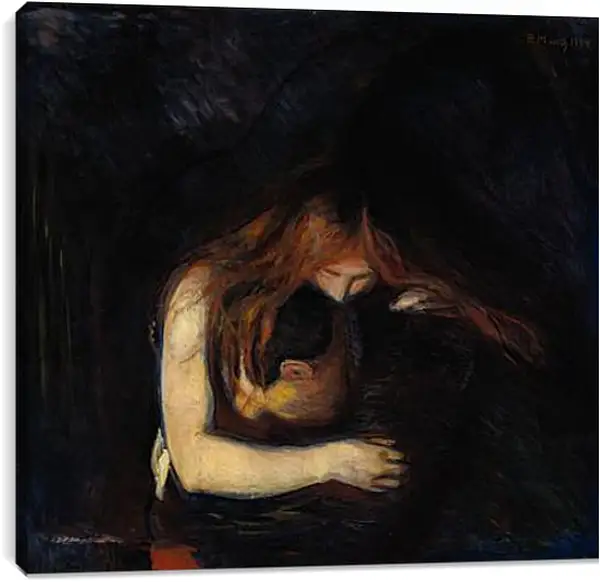 Постер на подрамнике - Love and Pain. Эдвард Мун Постер на подрамнике - Love and Pain. Эдвард Мун