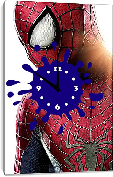 Часы картина - Человек паук. Spider Man Часы картина - Человек паук. Spider Man