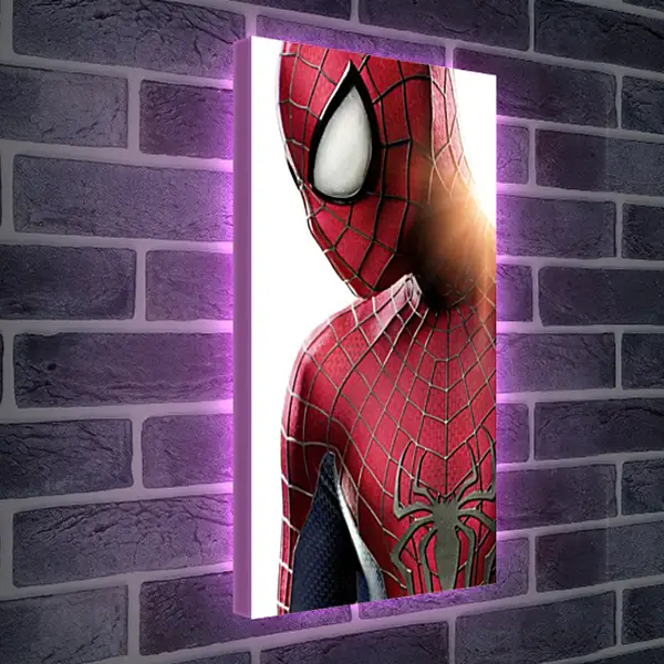 Лайтбокс световая панель - Человек паук. Spider Man Лайтбокс световая панель - Человек паук. Spider Man