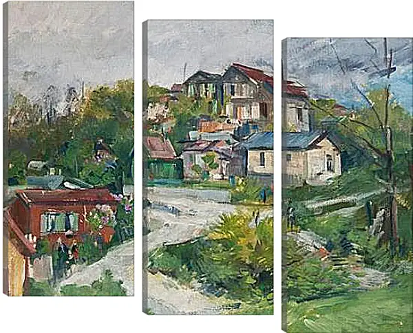 Модульная картина - VIEW OF THE VILLAGE. Коровин Константин Модульная картина - VIEW OF THE VILLAGE. Коровин Константин