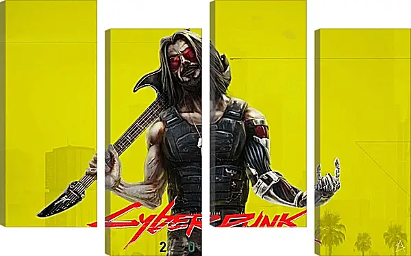 Модульная картина - Cyberpunk 2077 Модульная картина - Cyberpunk 2077