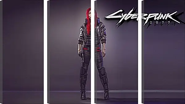 Модульная картина - Cyberpunk 2077 Модульная картина - Cyberpunk 2077