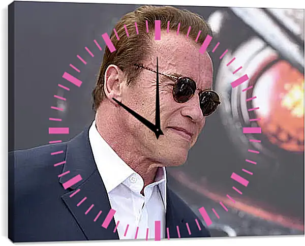 Часы картина - Арнольд Шварценеггер (Arnold Schwarzenegger) Часы картина - Арнольд Шварценеггер (Arnold Schwarzenegger)