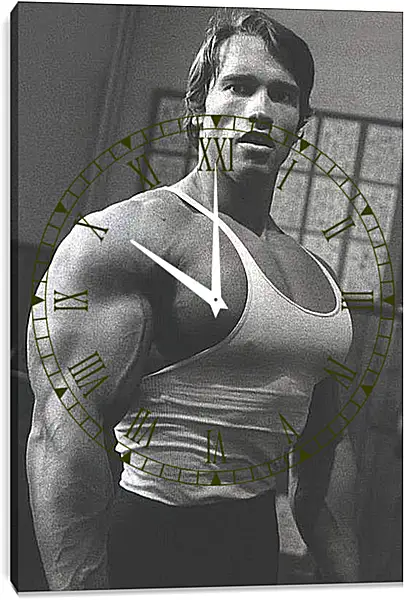 Часы картина - Арнольд Шварценеггер (Arnold Schwarzenegger) Часы картина - Арнольд Шварценеггер (Arnold Schwarzenegger)