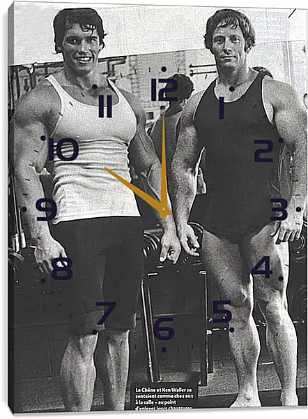 Часы картина - Арнольд Шварценеггер (Arnold Schwarzenegger) Часы картина - Арнольд Шварценеггер (Arnold Schwarzenegger)