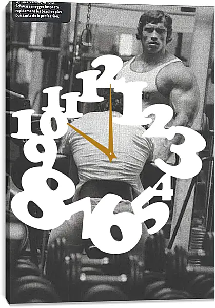 Часы картина - Арнольд Шварценеггер (Arnold Schwarzenegger) Часы картина - Арнольд Шварценеггер (Arnold Schwarzenegger)