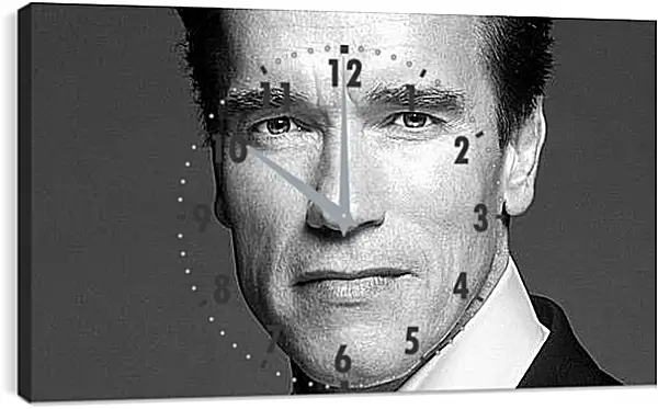 Часы картина - Арнольд Шварценеггер (Arnold Schwarzenegger) Часы картина - Арнольд Шварценеггер (Arnold Schwarzenegger)