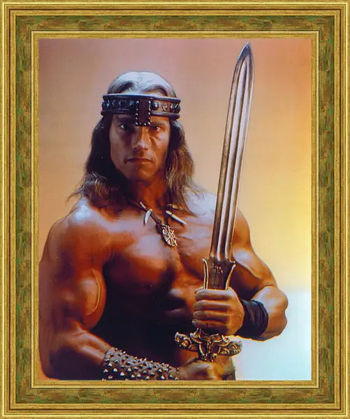 Картина в раме - Арнольд Шварценеггер (Arnold Schwarzenegger) Картина в раме - Арнольд Шварценеггер (Arnold Schwarzenegger)