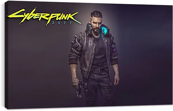 Постер на подрамнике - Cyberpunk 2077 Постер на подрамнике - Cyberpunk 2077