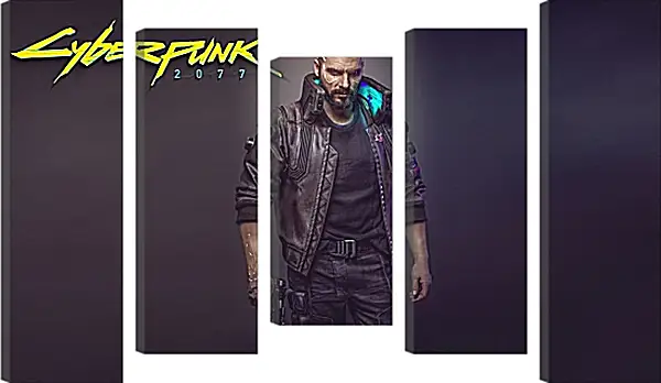 Модульная картина - Cyberpunk 2077 Модульная картина - Cyberpunk 2077