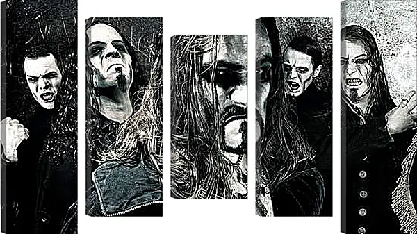 Модульная картина - Powerwolf Модульная картина - Powerwolf