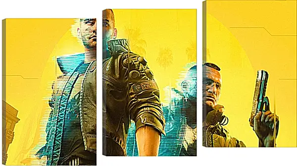 Модульная картина - Cyberpunk 2077 Модульная картина - Cyberpunk 2077