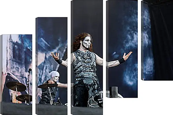 Модульная картина - Powerwolf Модульная картина - Powerwolf