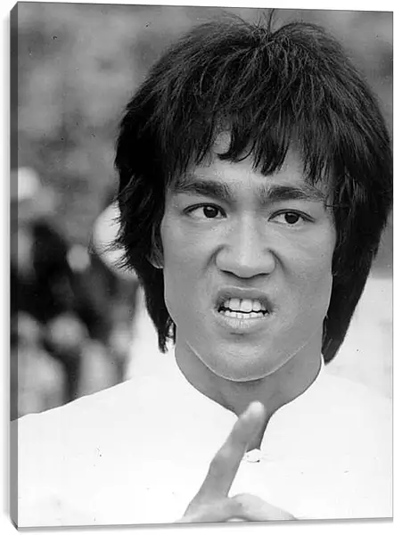 Постер на подрамнике - Брюс Ли (Bruce Lee) Постер на подрамнике - Брюс Ли (Bruce Lee)