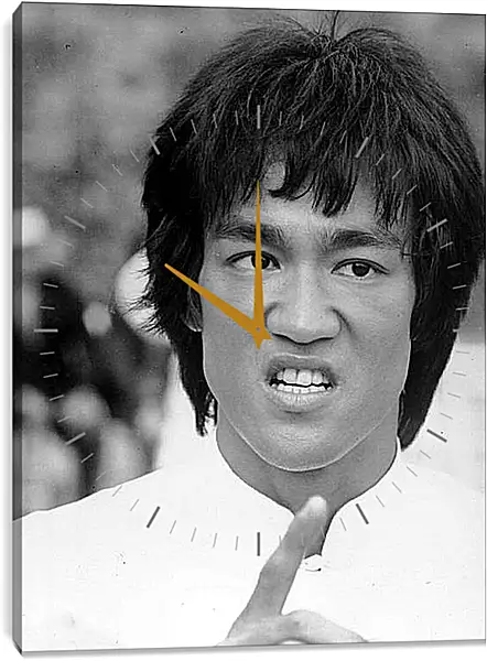 Часы картина - Брюс Ли (Bruce Lee) Часы картина - Брюс Ли (Bruce Lee)