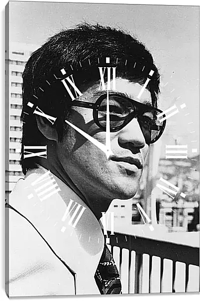 Часы картина - Брюс Ли (Bruce Lee) Часы картина - Брюс Ли (Bruce Lee)