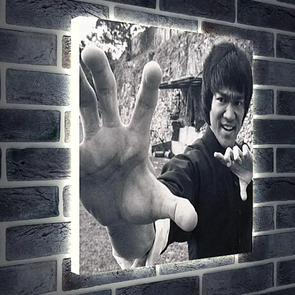 Лайтбокс световая панель - Брюс Ли (Bruce Lee) Лайтбокс световая панель - Брюс Ли (Bruce Lee)
